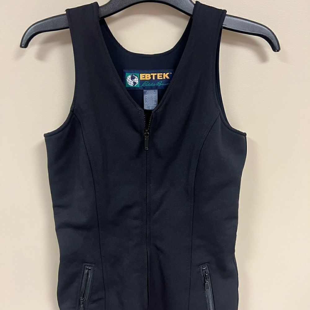 Vintage Eddie Bauer snow overalls zip up front Sz 6 - Picture 3 of 9